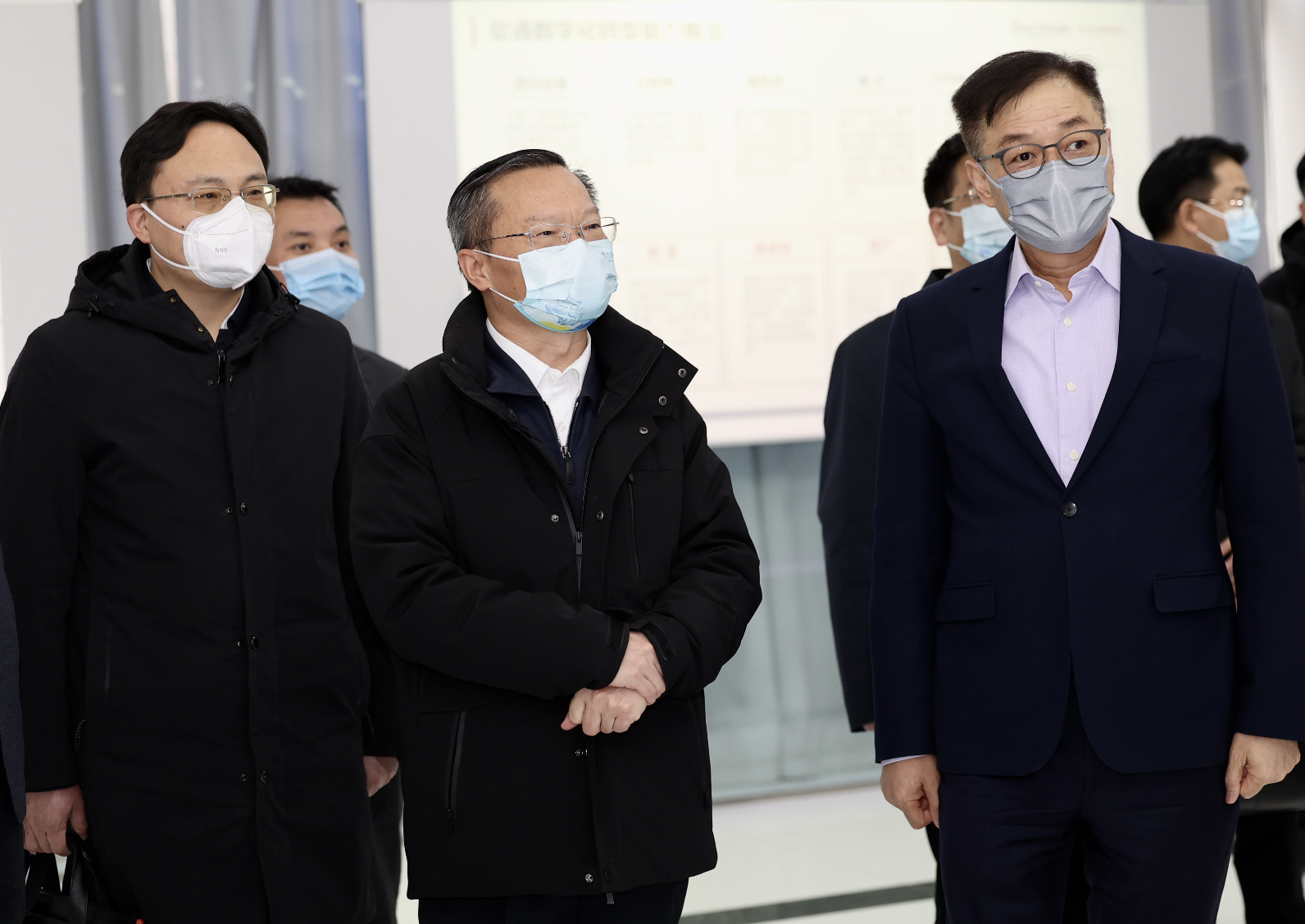 贵州省委常委、贵阳市委书记胡忠雄一行赴k8凯发(中国)天生赢家·一触即发参观调研