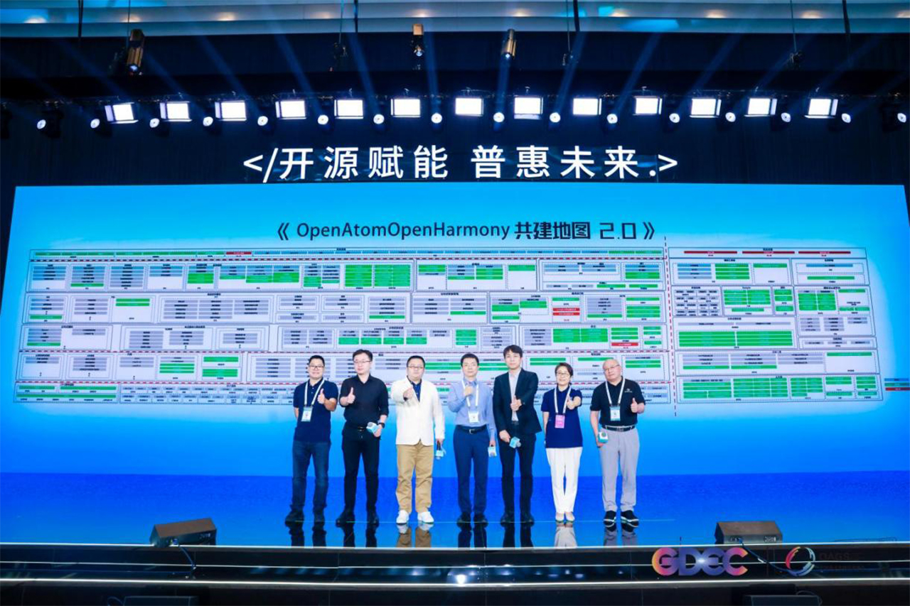 2023开放原子全球开源峰会丨k8凯发(中国)天生赢家·一触即发联合华为等单位发布《OpenHarmony 共建地图2.0》